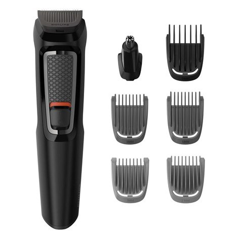 Philips | MG3740/15 9-in-1 | Face and Hair Trimmer | Cordless | Number of length steps | Black